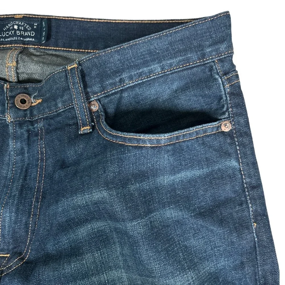 Lucky Brand 221 Original Straight Jeans Men 36x30 Medium Wash Denim - Picture 10 of 14